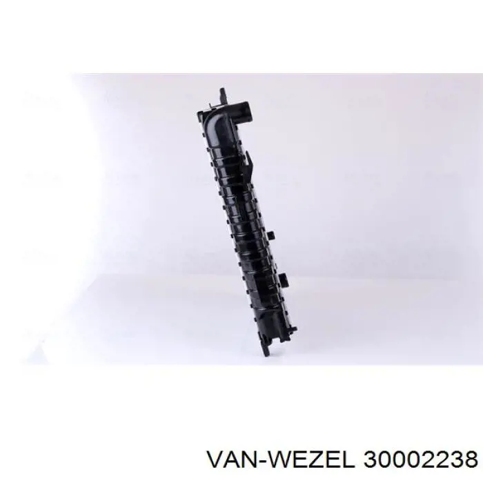 30002238 VAN Wezel radiador refrigeración del motor