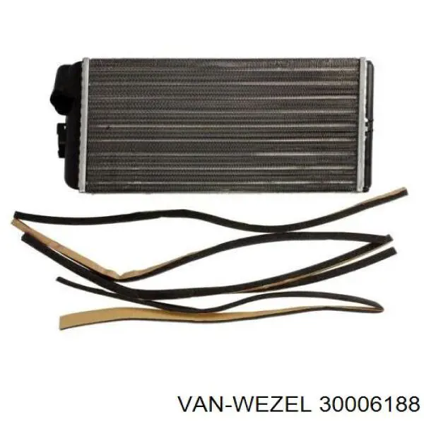 30006188 VAN Wezel radiador de calefacción