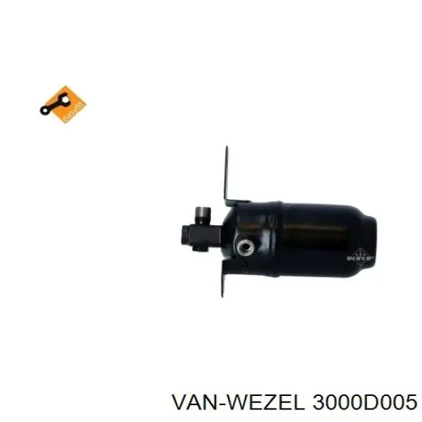 3000D005 VAN Wezel receptor-secador del aire acondicionado