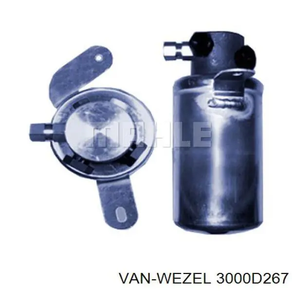 3000D267 VAN Wezel receptor-secador del aire acondicionado