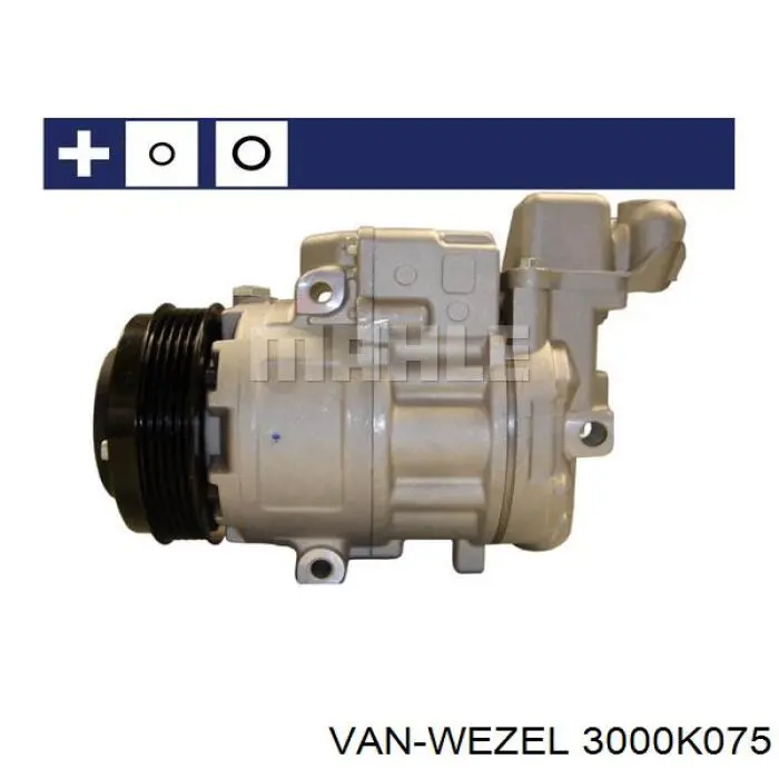 3000K075 VAN Wezel compresor de aire acondicionado