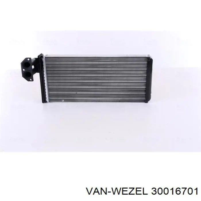 30016701 VAN Wezel radiador calefacción