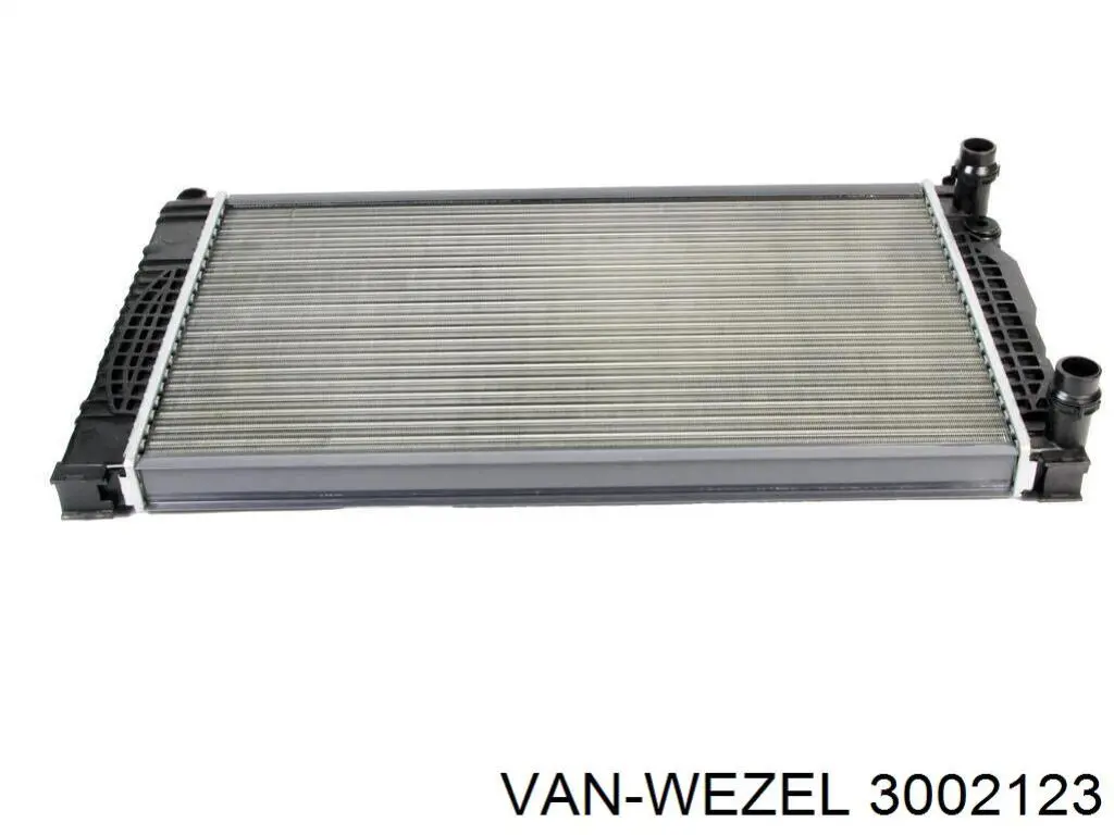 3002123 VAN Wezel radiador refrigeración del motor