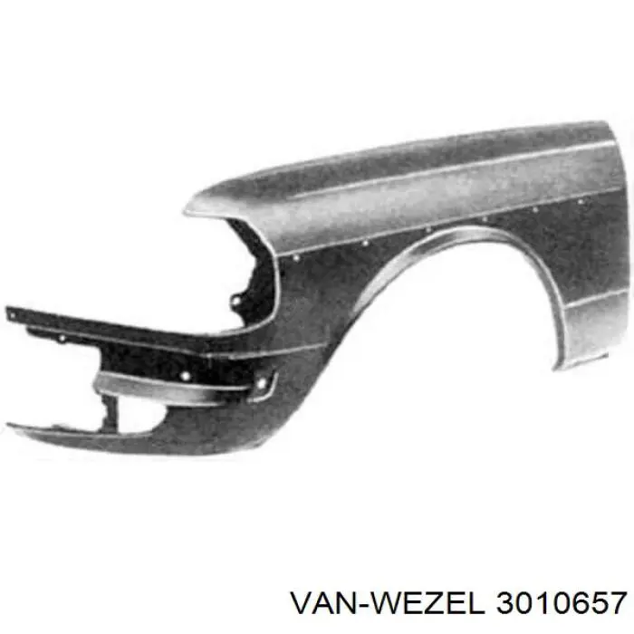 Comprar 501301Q Polcar Aleta delantera izquierda