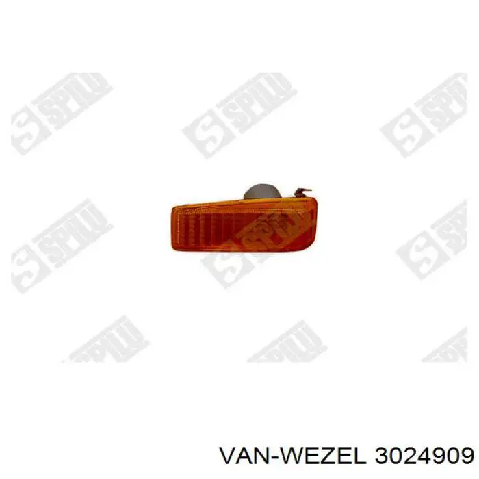 3024909 VAN Wezel piloto intermitente izquierdo