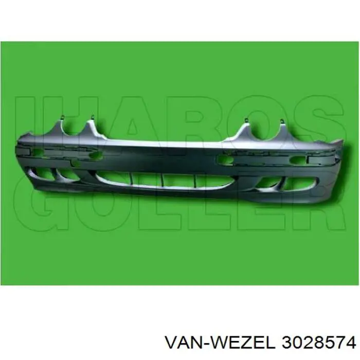 3028574 VAN Wezel parachoques delantero