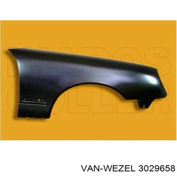 3029658 VAN Wezel guardabarros delantero derecho