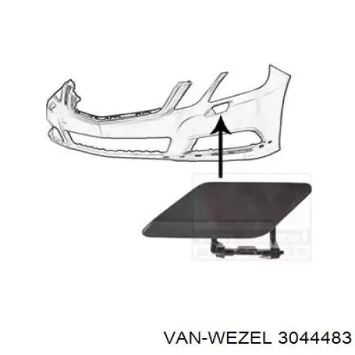 3044483 VAN Wezel tapa de boquilla lavafaros