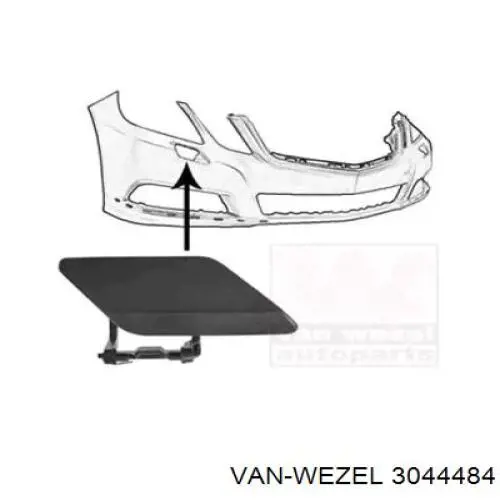 3044484 VAN Wezel tapa de boquilla lavafaros