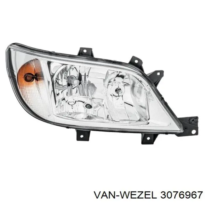 3076967 VAN Wezel faro izquierdo