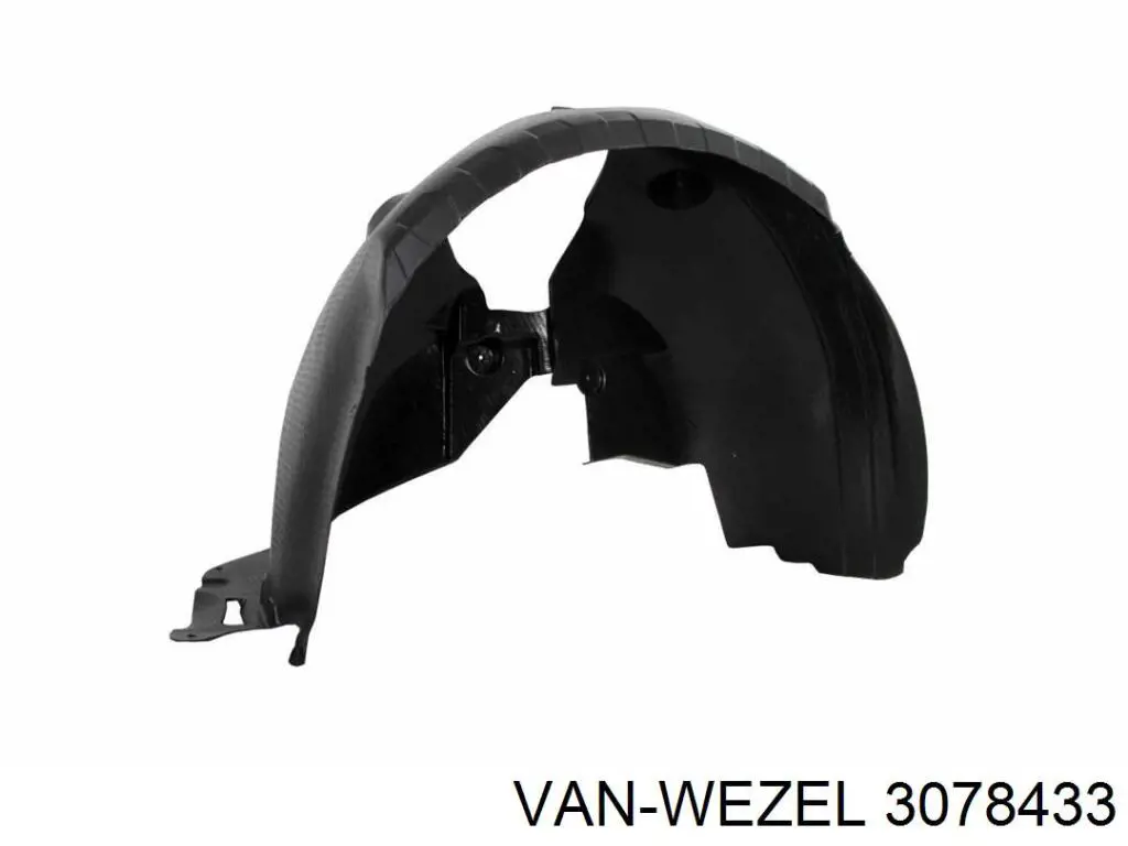 3078433 VAN Wezel guardabarros interior, aleta delantera, izquierdo
