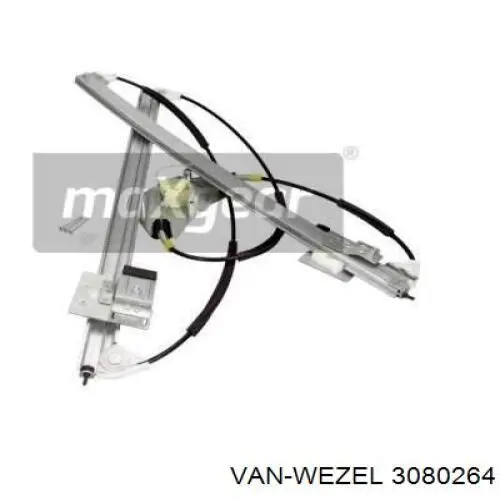 Mecanismo de elevalunas delantero derecha VAN Wezel 3080264 precio, desde 41,83 EUR