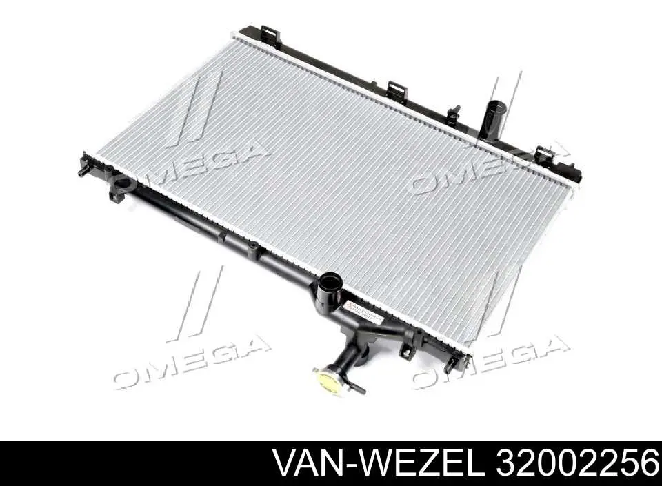 32002256 VAN Wezel radiador refrigeración del motor