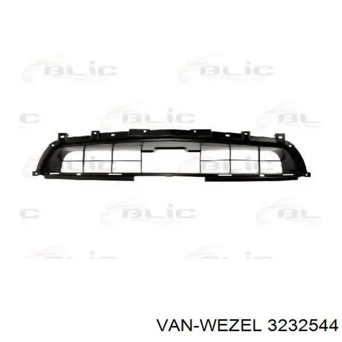 3232544 VAN Wezel parachoques trasero