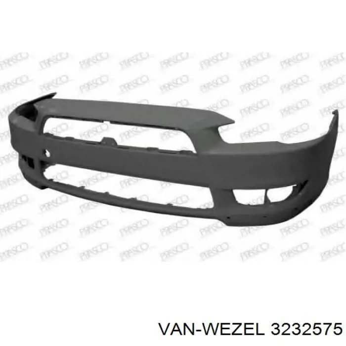 3232575 VAN Wezel parachoques delantero