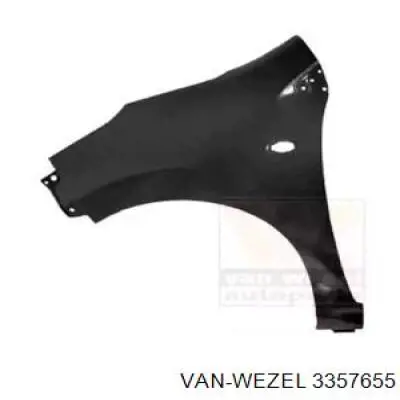 3357655 VAN Wezel guardabarros delantero izquierdo