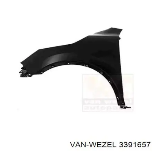 Comprar 3391657 VAN Wezel Aleta delantera izquierda