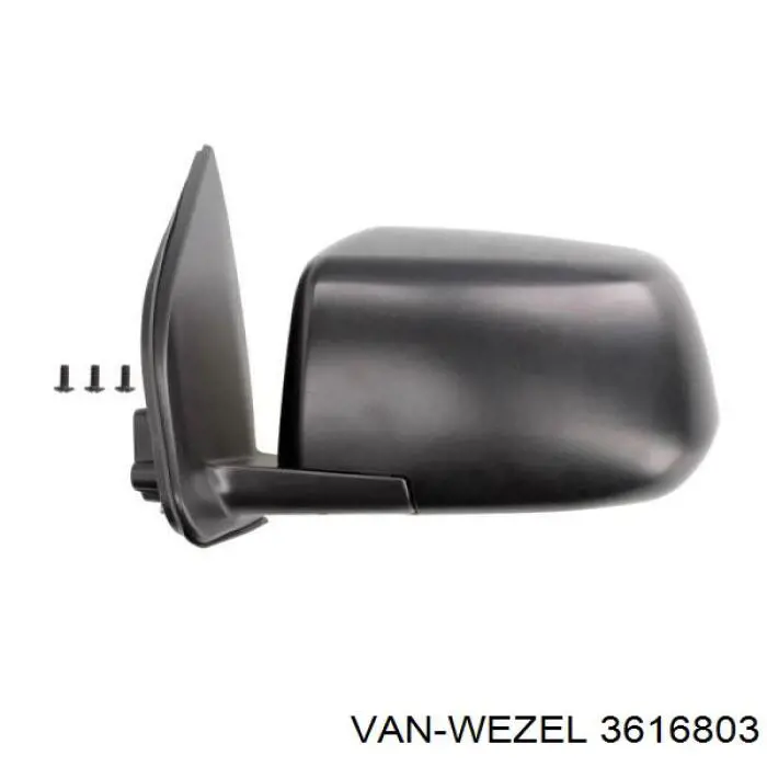 3616803 VAN Wezel espejo retrovisor izquierdo