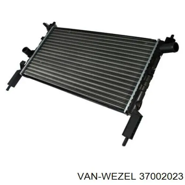 37002023 VAN Wezel radiador refrigeración del motor