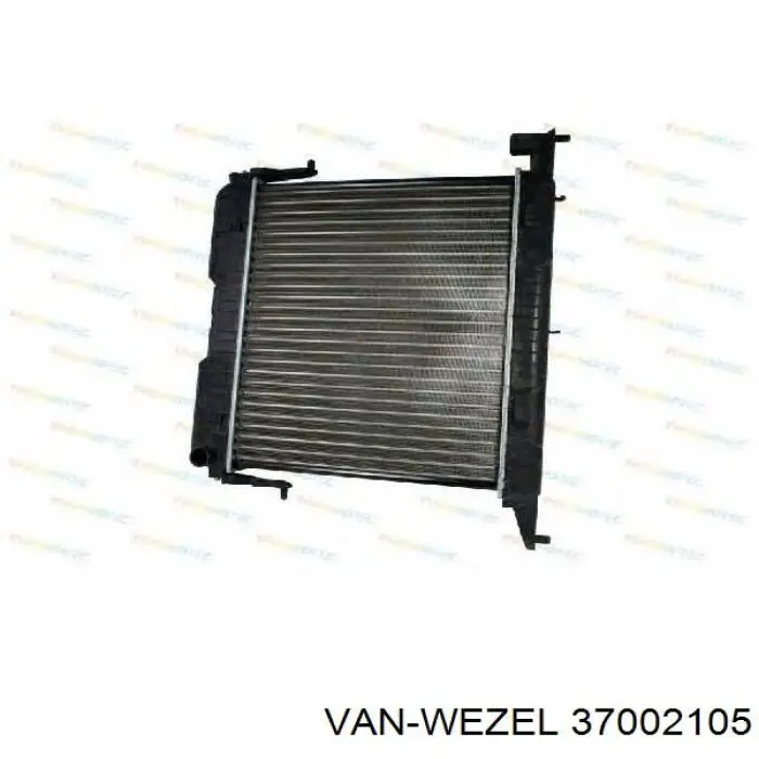 37002105 VAN Wezel radiador refrigeración del motor