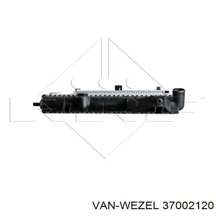 37002120 VAN Wezel radiador refrigeración del motor