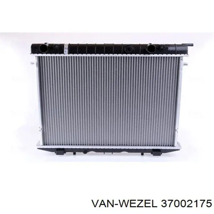 37002175 VAN Wezel radiador refrigeración del motor