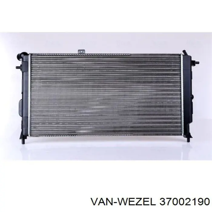 37002190 VAN Wezel radiador refrigeración del motor