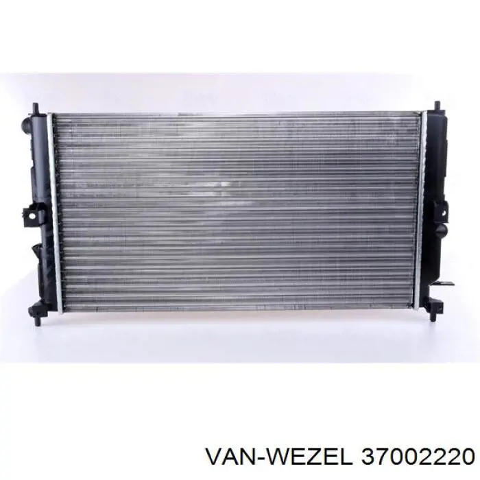 37002220 VAN Wezel radiador refrigeración del motor