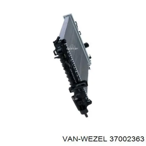 37002363 VAN Wezel radiador