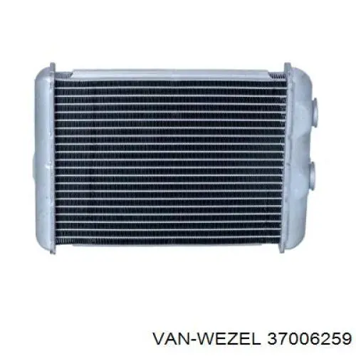 37006259 VAN Wezel radiador calefacción