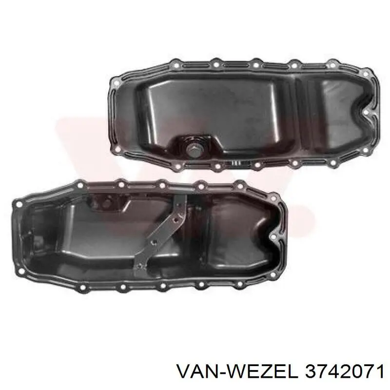 3742071 VAN Wezel cárter de aceite