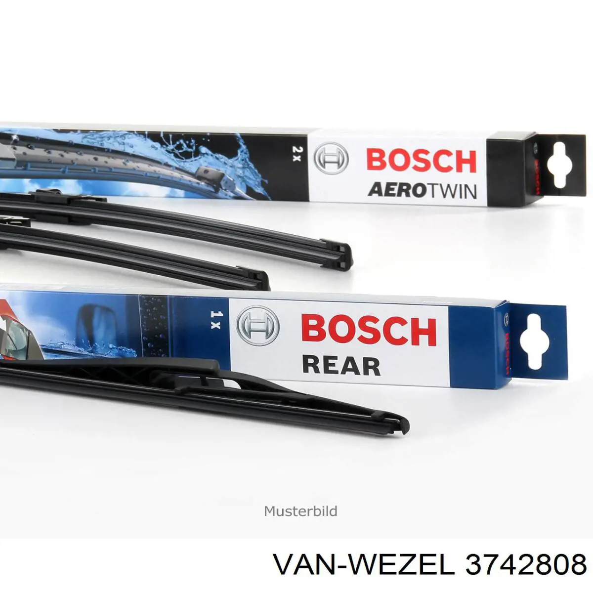 3742808 VAN Wezel espejo retrovisor derecho