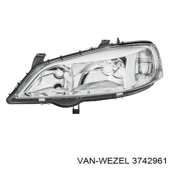 3742961 VAN Wezel faro izquierdo