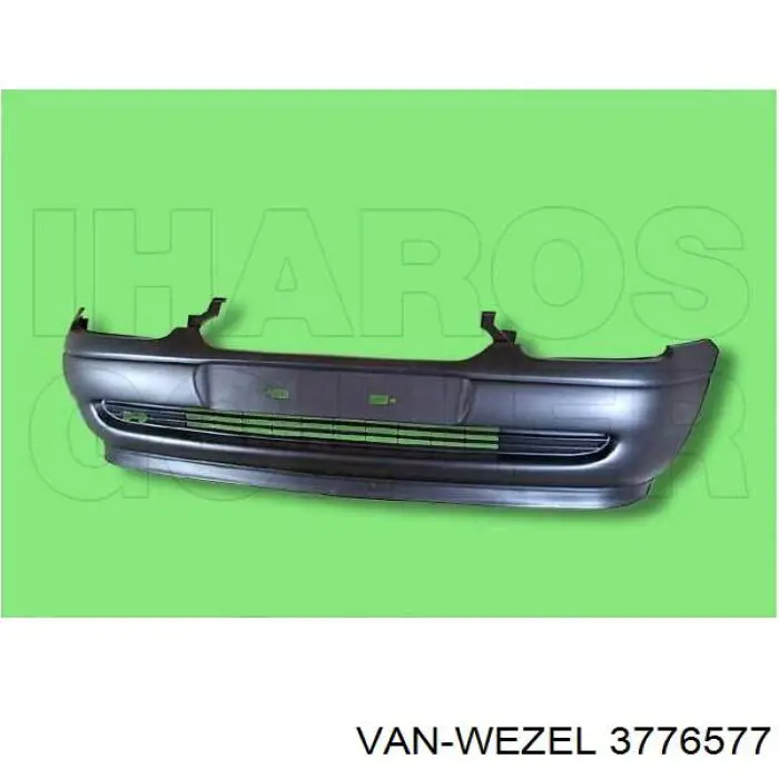 3776577 VAN Wezel parachoques delantero