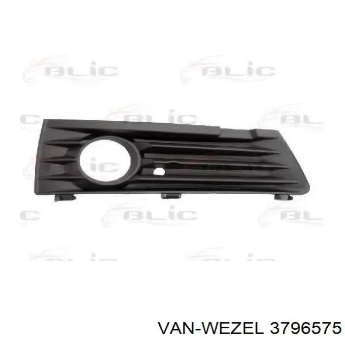 3796575 VAN Wezel parachoques delantero