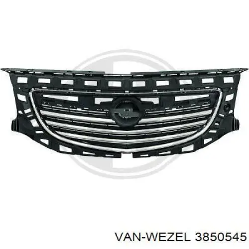 3850545 VAN Wezel parachoques trasero