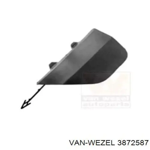 Tapa cubre gancho de remolque para parachoques delantera General Motors 20951659 precio, desde 14,63 EUR
