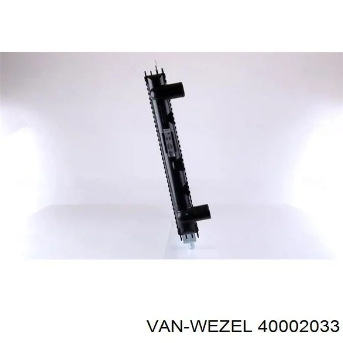 40002033 VAN Wezel radiador refrigeración del motor