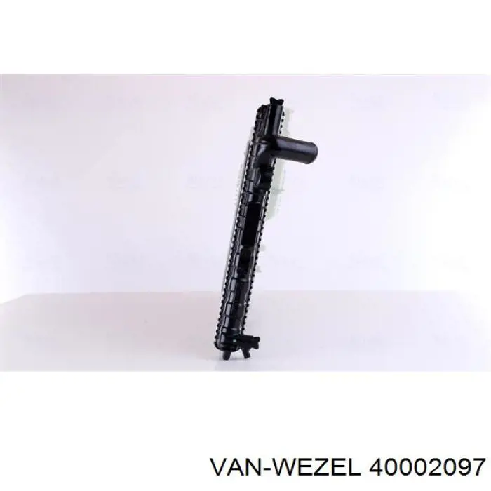 40002097 VAN Wezel radiador refrigeración del motor