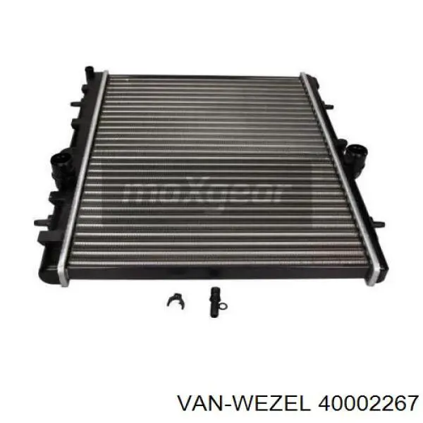 40002267 VAN Wezel radiador