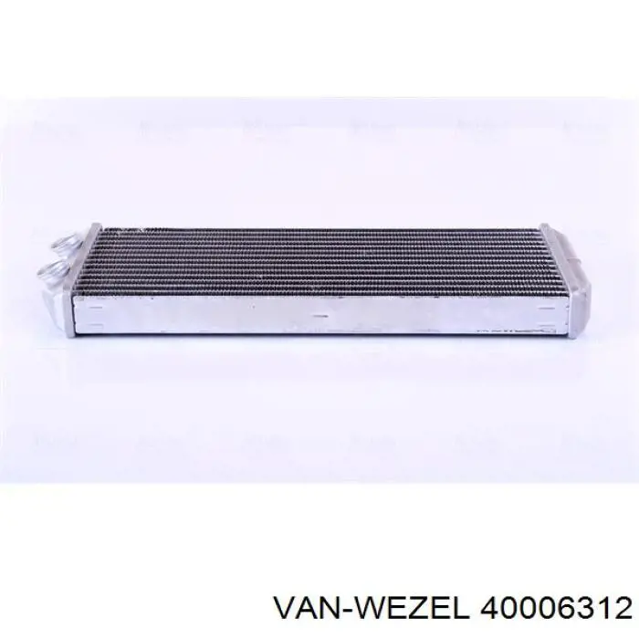 40006312 VAN Wezel radiador de calefacción