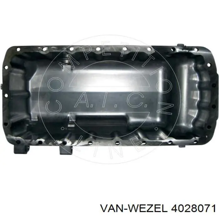 4028071 VAN Wezel Cárter de aceite del motor