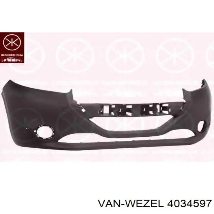 4034597 VAN Wezel embellecedor, faro antiniebla izquierdo