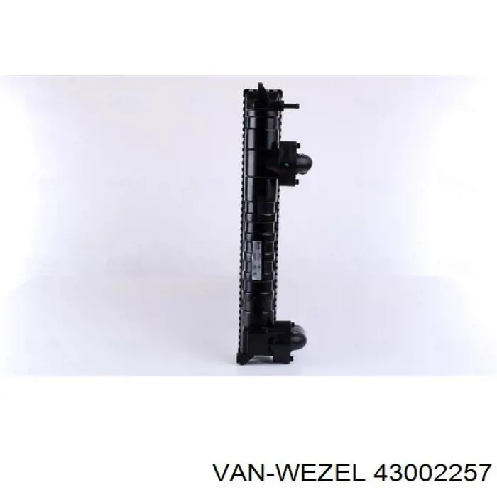 43002257 VAN Wezel radiador refrigeración del motor