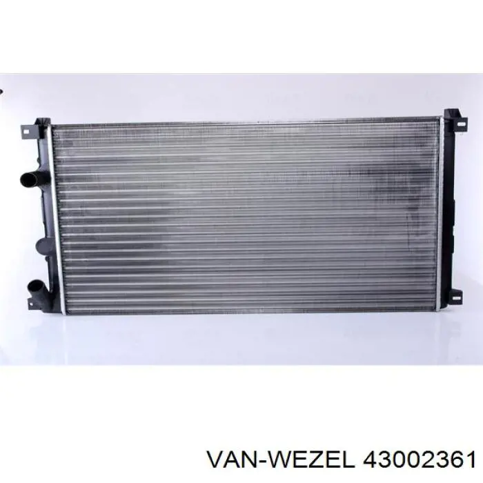 43002361 VAN Wezel radiador