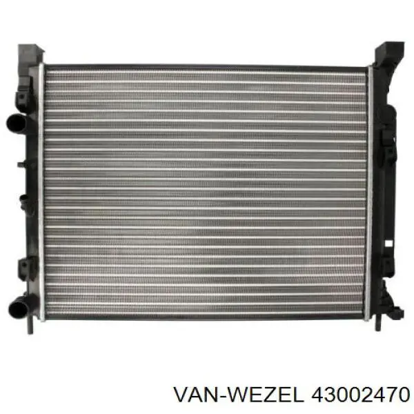 43002470 VAN Wezel Refrigeración del motor