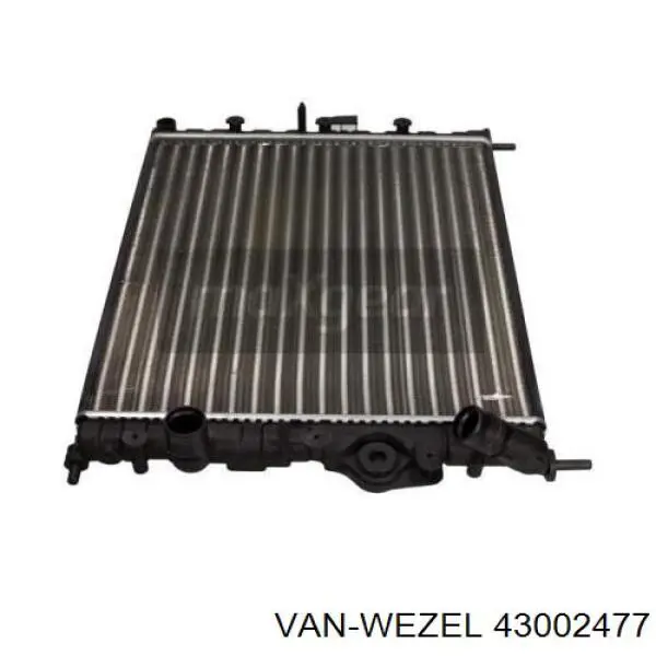 43002477 VAN Wezel radiador refrigeración del motor