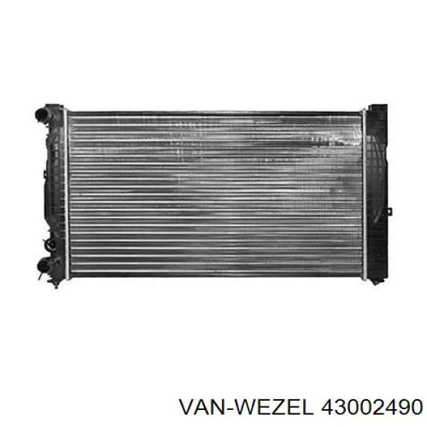 43002490 VAN Wezel radiador