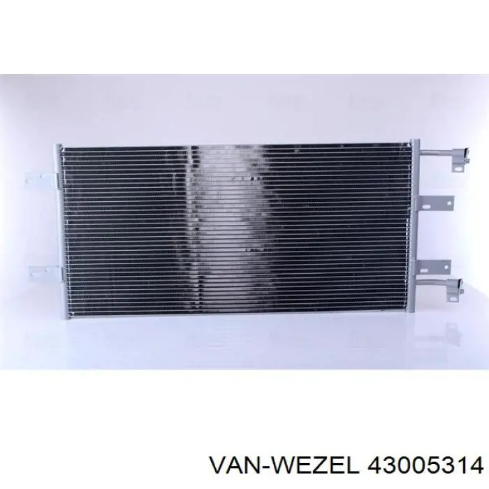 43005314 VAN Wezel condensador aire acondicionado