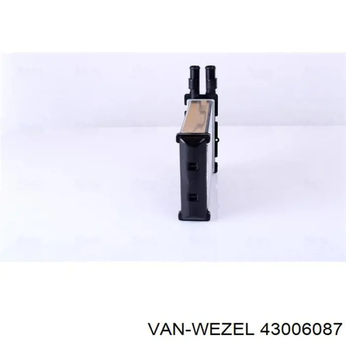 43006087 VAN Wezel radiador de calefacción